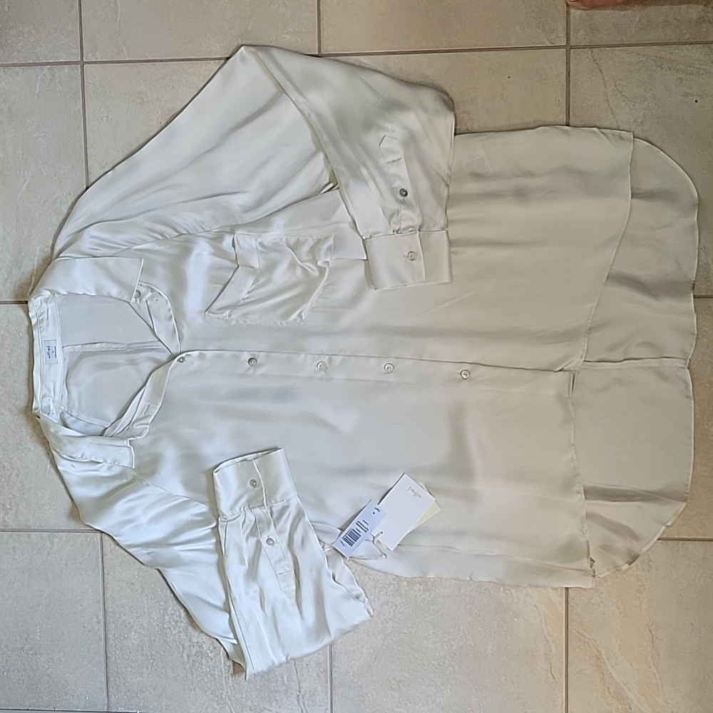 Wilfred oversized boyfriend button up
